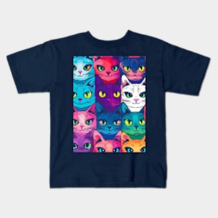 Cats pattern Kids T-Shirt